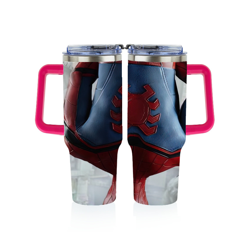 （画像用） Spider Man スパイダーマン 1200ｍLフルプリント車用タンブラー